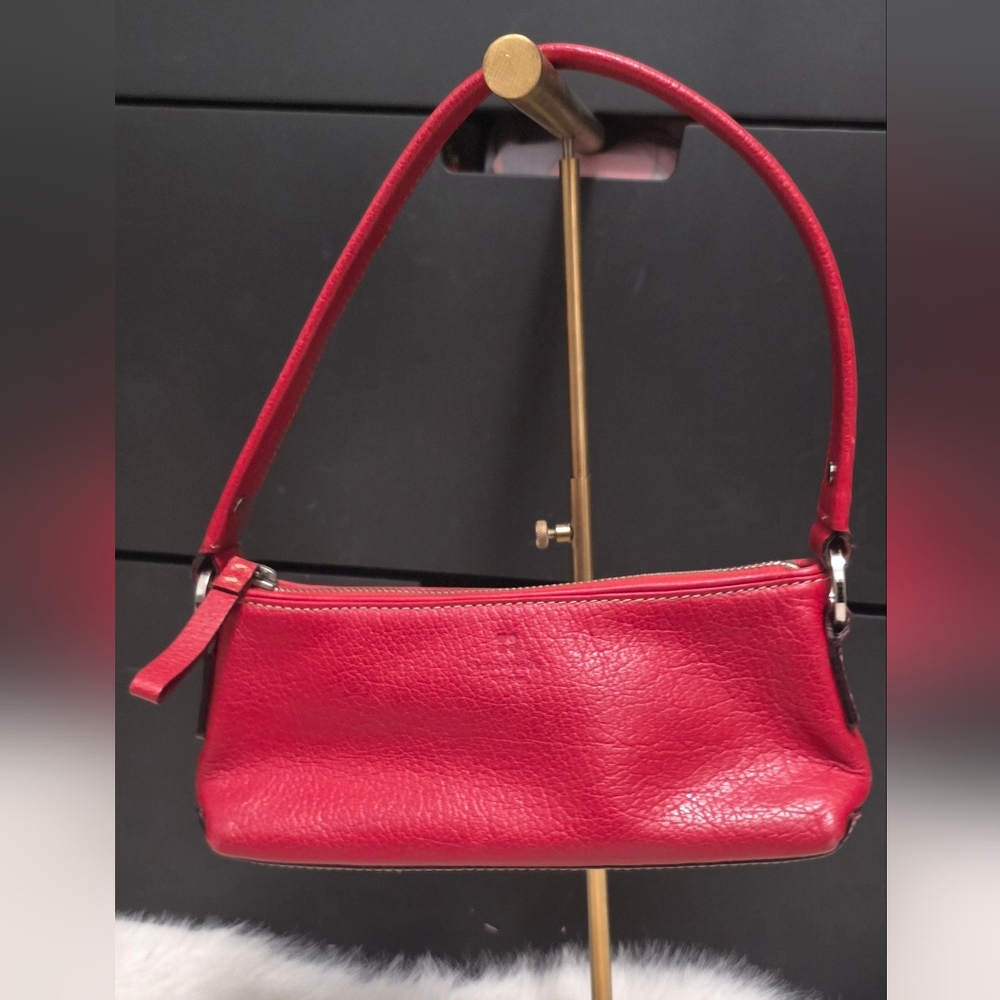 Kate Spade Small Red Shoulder Bag - Preloved